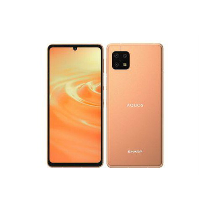 楽天市場】SHARP AQUOS sense6s SH-RM19s ライトカッパー 楽天 SIM  