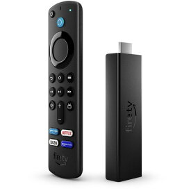 【動作が早い！MAXモデル】 Amazon Fire TV Stick 4K Max - Alexa対応音声認識リモコン(第3世代)付属 ストリーミングメディアプレーヤー Fire TV ブラック