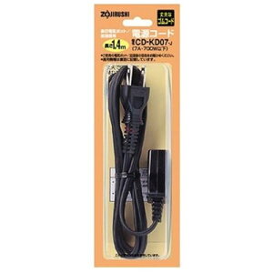 �ۈ�}�z�[�r��(ZOJIRUSHI) �d���R�[�h �d���P�[�u�� ~700W�p ���ъ�E�d�C�|�b�g�E������Ή� CD-KD07-J