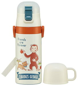 �X�P�[�^�[(Skater) 2WAY �X�g���[ �R�b�v�t �X�e�����X �L�b�Y ���� 350ml ������̃W���[�W �j�̎q SKCP3-A