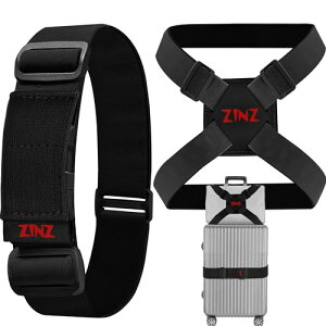 ZINZ ���s�֗��O�b�Y �o�b�O�Ƃ߂�x���g ���p �����\ �y�� �ו��p�e�͌Œ�x���g ���藎���h�~ �C���ԃZ�b�g