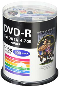 MAG-LAB HI-DISC f[^pDVD-R HDDR47JNP100 (16{/100)