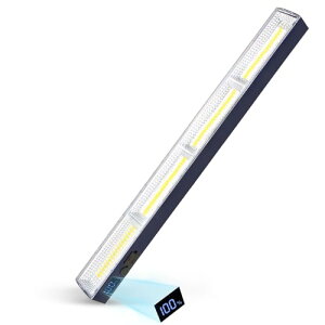 LETOUR LED���C�g �[�d�� led �}�O�l�b�g�t�����C�g ��Ɠ� ��t�ȒP ��e�� LED�c�ʕ\�� Type-C�[�d �����P�x �O�F��