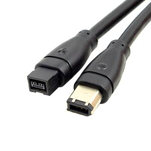 CY 9�s�� / 6�s���x�[�^ FireWire 800 - FireWire 400 9-6 �P�[�u�� IEEE 1394B 1.8m �u���b