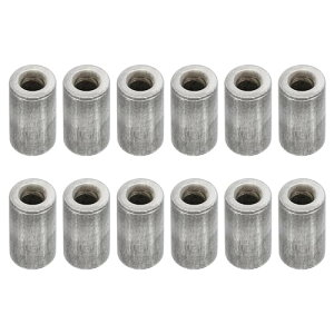 PATIKIL M6�X�`�[���X�y�[�T�[ 12�� ���^���X�y�[�T�[ �X�`�[��6.2mm ID x 12mm OD x 17mm L �J�[�{���X�`�[