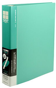 コクヨ ファイル ロックリングファイル シングルレバー A4 300枚収容 4穴 緑 フ-TLF444GZ