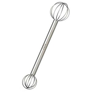 オークス レイエ こし器 計量 みそ マドラー 回すだけで簡単にみそを軽量 シルバー 日本製 LS1500