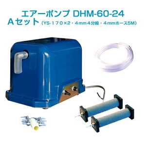 エアーポンプDHM-60-24 Aセット(24vバッテリー用)