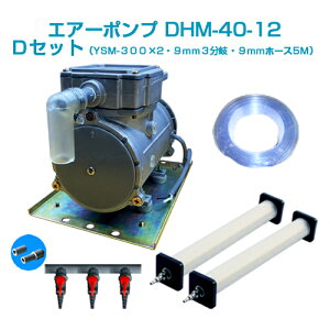 エアーポンプDHM-40-12 Dセット(12vバッテリー用)