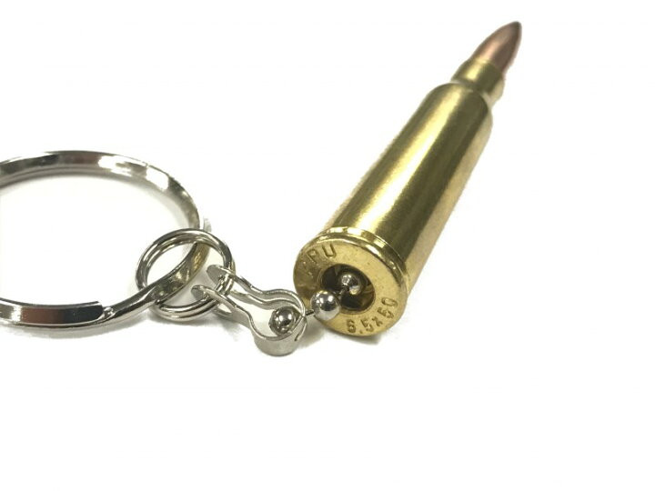 楽天市場】ダミーカートリッジキーホルダー 6.5JAP(三八式実包 