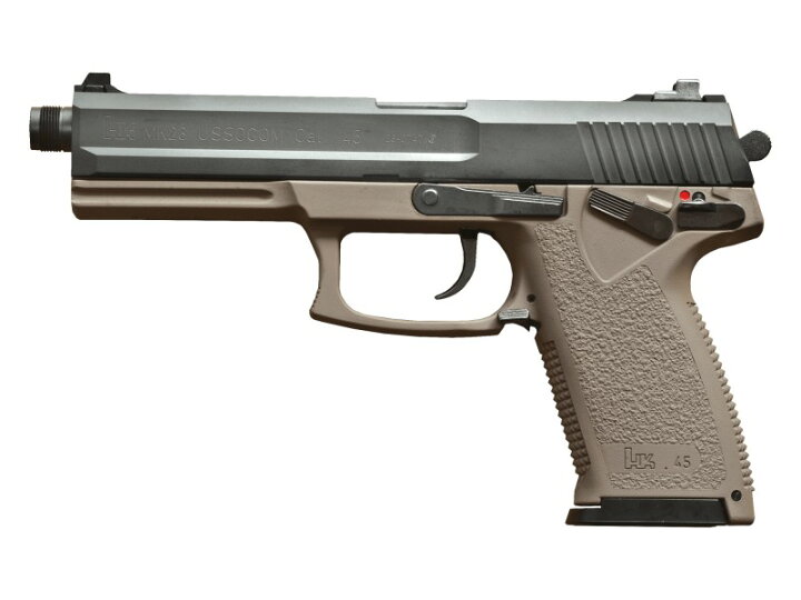 楽天市場】ガスガン KSC MK23 SOCOM ソーコム ピストル TANカラー 