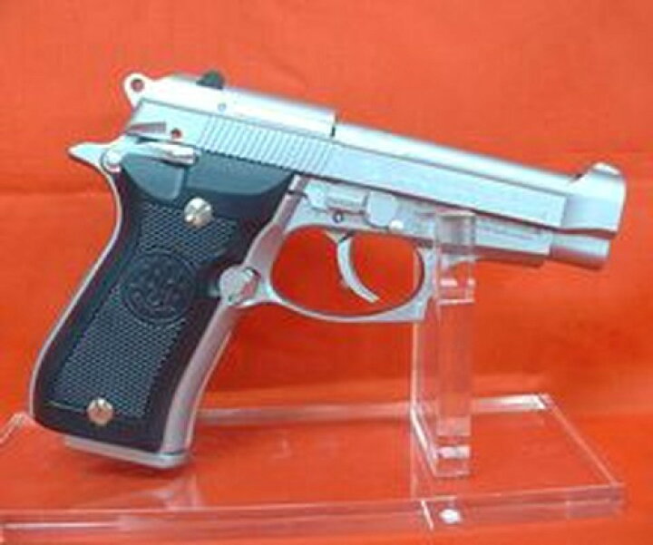 楽天市場】WA(ウエスタンアームズ) ベレッタ M84FS オールシルバー HW 