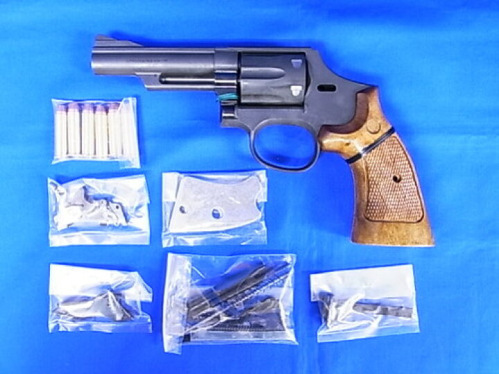 楽天市場】モデルガン ハートフォード S&W M19 4インチ HW 組立キット 