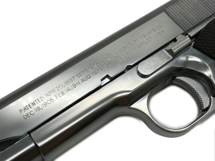 楽天市場】モデルガン マルシン コルト ガバメント M1911A1 シルバー 