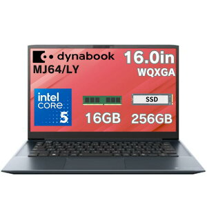 Dynabook m[gp\R MJ64/LY 14.0^ FHD Intel Core 5 120U  16GB SSD 256GB Windows11 Pro Wi-Fi6E F 1.38kg Vi A6M4LYJC741B