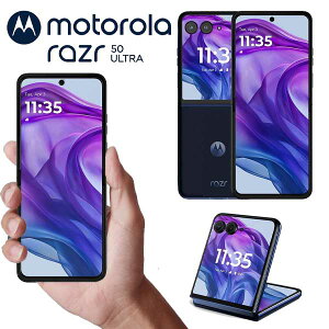 �X�}�z ���g���[�� �{�� �̂� �������K�i | SIM�t���[ �X�}�[�g�t�H�� �܂肽���� 5G | MOTOROLA razr 50 ultra | 6.9�C���` FHD+ pOLED | �w�� ��F�� �h�� | �e�� 512GB | 12GB | �~�b�h�i�C�g�u���[ | �^�� : PB41