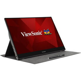 ViewSonic 15.6型 ワイド フルHD ( 1920×1080 ) IPS パネル グレア ディスプレイ タッチパネル ( TD1655 ) モバイル モニター 75Hz 新品 【代金引換不可】