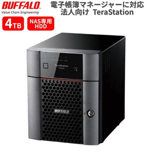 y|Cgő22{!z BUFFALO TeraStation Vi TS3420DN0404 4xC NAS 4TB 2.5MKrbgC[Tlbg RAID5/6Ή zbgXbvΉ Linux  lbg[N n[hfBXN eXe[V obt