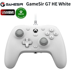 �y�|�C���g�ő�28�{�z GameSir G7 HE White �L���R���g���[���[ Xbox���� ���C�Z���X �z�[���Z���T�[ �w�ʃ{�^�� PC�Ή� ���ϋv �Q�[�~���O�p�b�h