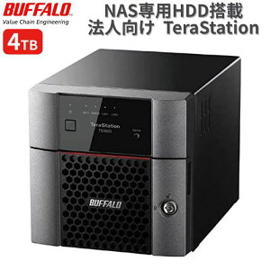 y|Cgő28{z BUFFALO TeraStation 2xC NAS 2TB / 4TB RAID 0/1Ή zbgXbv Ή Linux  lbg[N n[hfBXN eXe[V obt@[ HDD TS3220DN0202 TS3220DN0402