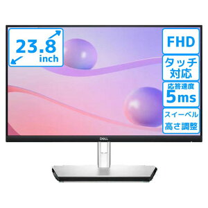 tj^[ Dell 23.8^ Ch tHD 1920×1080 IPS mOA fBXvC ^b`pl ( P2424HT ) 75Hz `g  XC[x VESAKi 23 C` HDMI DisPlayPort USB-C y@ll/