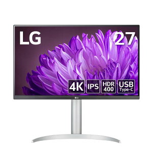 y|Cgő28{z LG j^[ fBXvC 27BP85UN-W 27C` / 4K / DisplayHDR400 / IPS A`OA  / USB Type-C DisplayPort HDMI ×2/ Xs[J[ / FreeSync /  `g s{bg