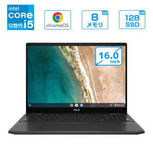 yő50ȏOFF yVX[p[Z[z m[gp\R m[gPC p\R Vi 16.0C` WUXGA ^b`pl Core i5  8GB SSD 128GB Chrome OS ASUS ( GCX[X ) Chromebook Flip CX5 2in1 ^ubg 