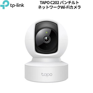 TP-Link �l�b�g���[�NWi-Fi�J���� �t��HD �����J���� ��ԎB�e ���݉�����b ���쌟�m �X�}�z�ʒm �h�[���^ �L��LAN�|�[�g���� �C�[�T�l�b�g�|�[�g Tapo C202 �V�i TAPO C202(EU) �y����s��/���ԑюw��