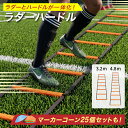 【理学療法士が監修】ラダー ハードル トレーニング ミニハードル マーカーコーン 野球 サッカー バスケ 陸上 室内 練…