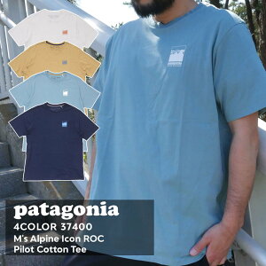 SĐViEKi p^SjA Patagonia M's Alpine Icon ROC Pilot Cotton Tee ApC ACR ROC pCbg TVc 37400 Y fB[X