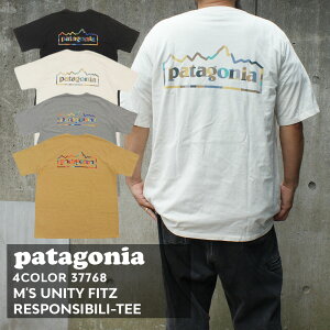 全て新品・正規品 パタゴニア Patagonia M'S UNITY FITZ RESPONSIBILI-TEE ユニティ フィッツ レスポンシビリティー Tシャツ 37768 メンズ レディース アウトドア キャンプ サーフ 海 山 新作 半袖Tシャツ