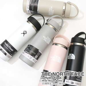SĐViEKi UEm[XtFCX THE NORTH FACE x nChtXN Hydro Flask X܌ 20oz Wide Mouth Bottle 2 ^fM\ ۗ ۉ XeX{g e591ml d340g  ^u[ 