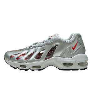 SĐViEKi Vi Vv[ SUPREME x iCL NIKE AIR MAX 96/S GA}bNX96 CV7652-001 METALLIC SILVER/SPEED RED Y 28.0cm (tbgEFA)
