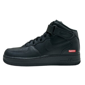 SĐViEKi Vi Vv[ SUPREME x iCL NIKE AIR FORCE 1 MID SP GAtH[X1 FZ8784-001 BLACK/BLACK-BLACK Y 27.5cm (tbgEFA)