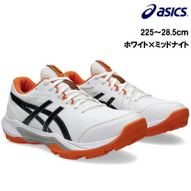 アシックス ゲル ピーク3 ホワイト×ミッドナイト(ASICS GEL PEAKE3 WHITE×MIDNIGHT) 1113A057 100 フィールドホッケー シューズ