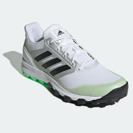 アディダス フレックス クラウド2.1 シューズ ホワイト（ADIDAS FLEXCLOUD2.1SHOES WHITE） フィールド ホッケー シューズ 22-1338 ビッグバン