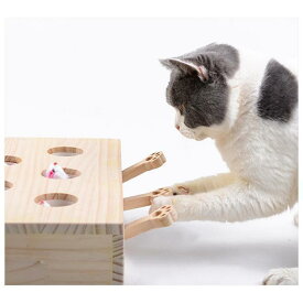 猫 おもちゃ もぐらたたき 猫じゃらし モグラ叩き 猫遊び キャット 玩具 ペット グッズ 運度不足 ストレス 解消