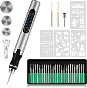 �~�j���[�^�[ USB�[�d�� �����[�^�[ �d�������y�� �R�[�h���X 43PCS�Z�b�g 3�i�ϑ� 18000RPM������] �ߕ��וی� �y�� �|�[�^�u�� �y��� ����/������/����/�ؒf/�؍�/��o��/�}�j�L���A/���ꗎ