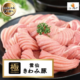 雲仙きわみ豚しゃぶしゃぶ用食べ比べ4点セット 1200g (300g×4P) 長崎県産 豚肉 豚肉 国産豚