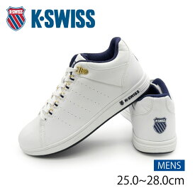 K・SWISS ケースイス スニーカー メンズ ローカット 3色展開 通勤 通学 WHITE×NAVY×GOLD KS100【FT】