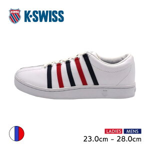 KESWISS P[XCX CLASSIC NVbN Xj[J[ Y fB[X {v U[Xj[J[ [Jbg WHITE×BLUE×RED KS88yFTz