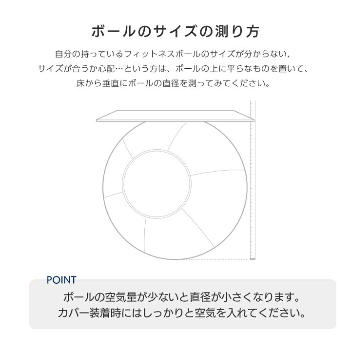 楽天市場 送料無料 フィットネスボールカバー バランスボールカバー 55cm 65cm 持ち運びに便利なハンドル付き Ap New Route 55