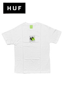 【10％OFF GW Special SALE】【メンズ Tシャツ・ホワイト】HUFハフ【MIS-FIT S/S TEE】【TS01817】【M L XL XXL】”ハフミスフィットプリントTシャツ”