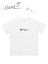【送料無料】【あす楽対応】【楽ギフ_包装】【メンズ Tシャツ・ホワイト】Supremeシュプリーム【Motion Logo Tee】【SS23T75】【M L XL】”シュプリームモーションロゴTシャツ”
