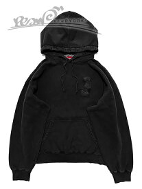 【20％OFF GW Special SALE】【メンズ プルオーバーパーカー・ブラック】Supremeシュプリーム【OVERDYED S LOGO HOODED SWEATSHIRT】【SS23SW39】【L XL XXL】”シュプリームオーバーダイSロゴプルオーバーパーカー”