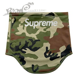 【20％OFF GW Special SALE】【メンズ ネックウォーマー・ウッドランドカモ】Supremeシュプリーム【WINDSTOPPER Neck Gaiter】【FW23A57】”シュプリームカモフラージュ柄ウィンドストッパーネックゲイター”