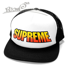 【送料無料】【楽ギフ_包装】【メンズ キャップ・ブラック】Supremeシュプリーム【Grandient Mesh Back 5-Panel】【SS24H69】”シュプリームグラディエントメッシュバック5パネルキャップ”