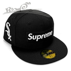 【20％OFF SALE】【メンズ キャップ・ブラック】Supremeシュプリーム【Supreme MLB Teams Box Logo New Era】【SS24H85】【7 1/4 7 3/8 7 1/2】”シュプリームMLBチームズニューエラコラボボックスロゴキャップ”