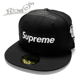【楽天スーパーSALE 30％OFF】【メンズ キャップ・ブラック】Supremeシュプリーム【Supreme Jerseys Box Logo New Era】【FW24H49】【7 1/4 7 3/8 7 1/2】”シュプリームニューエラコラボジャージーズボックスロゴキャップ”
