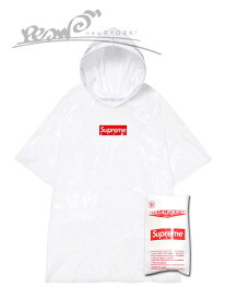 【50％OFF GW Special SALE】対応【メンズ レインコート・ホワイト】Supremeシュプリーム【BALLPARK PONCHO】【SS20A66】”シュプリームボールパークポンチョ”